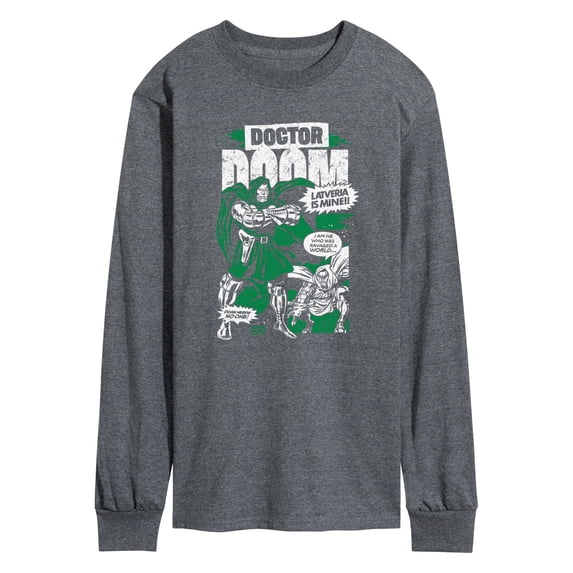 Fantastic Four - Dr. Doom Magazine - Men's Long Sleeve Graphic T-Shirt