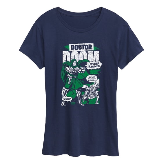 Fantastic Four - Dr. Doom Magazine - Women's Short Sleeve Graphic T-Shirt