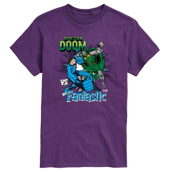 Fantastic Four - Dr Doom Vs Mr Fantastic - Men's Short Sleeve Graphic T-Shirt