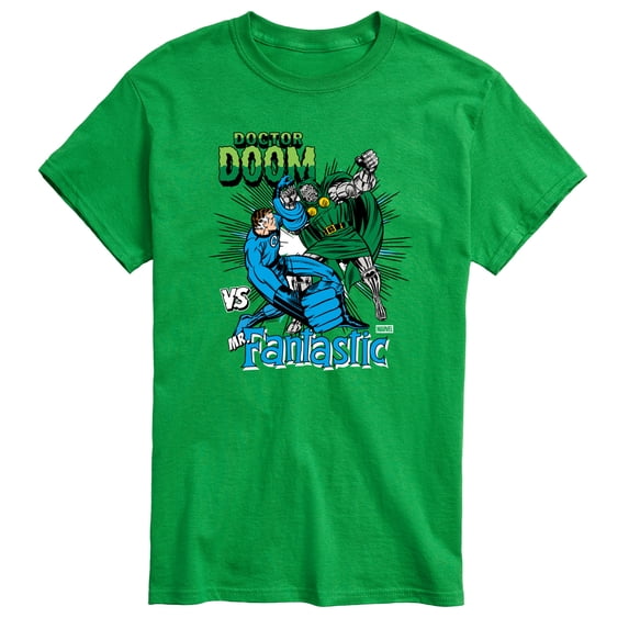 Fantastic Four - Dr Doom Vs Mr Fantastic - Men's Short Sleeve Graphic T-Shirt