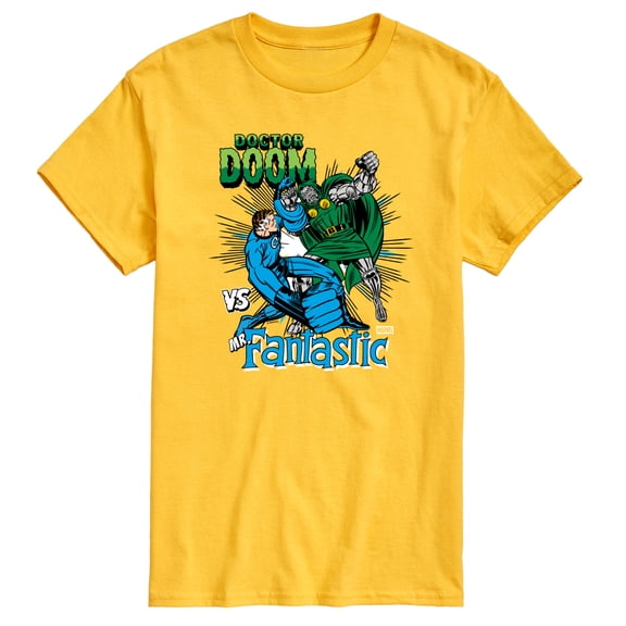 Fantastic Four - Dr Doom Vs Mr Fantastic - Men's Short Sleeve Graphic T-Shirt