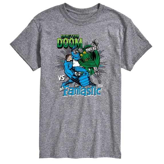 Fantastic Four - Dr Doom Vs Mr Fantastic - Men's Short Sleeve Graphic T-Shirt