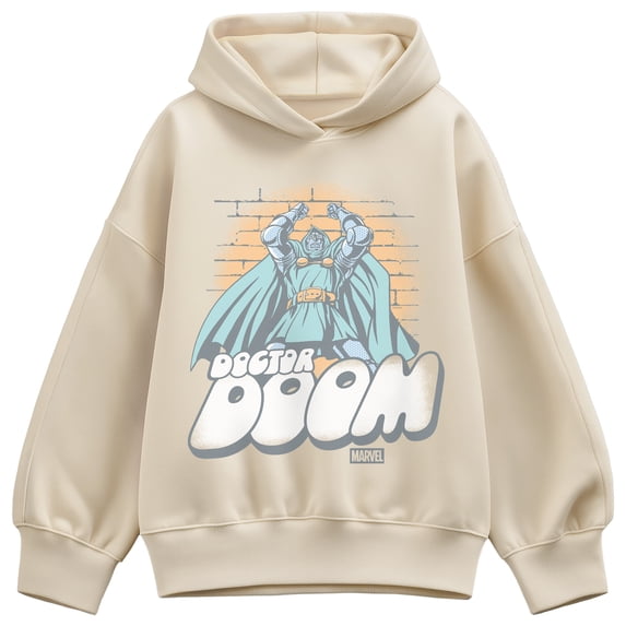 Fantastic Four - Dr. Doom - Women's Oversized Fleece Hoodie Sweatshirt