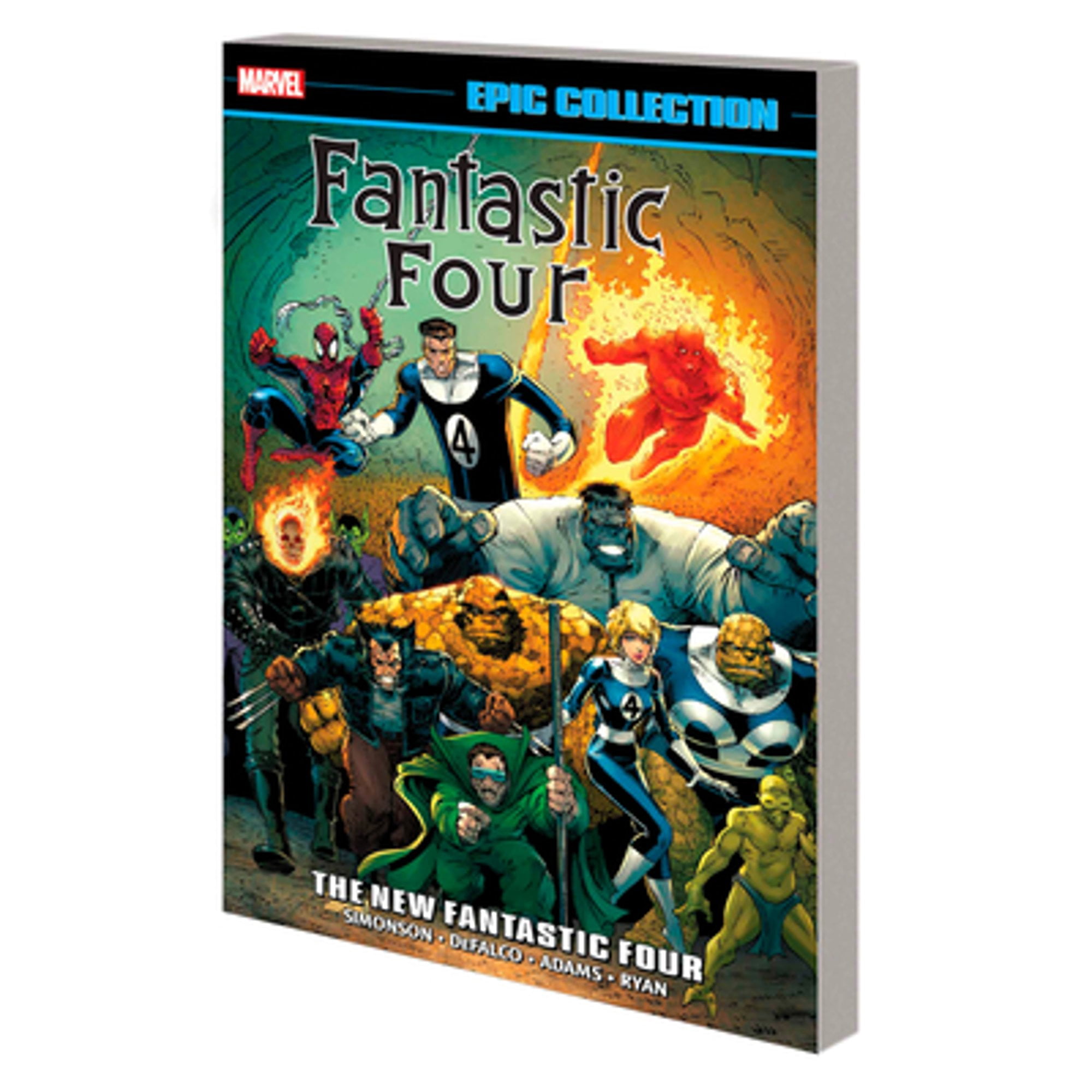 Pre-Owned Fantastic Four Epic Collection: The New Fantastic Four [New Printing] (Paperback) by Walt Simonson, Arthur Adams