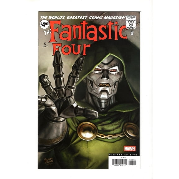 Fantastic Four: Facsimile Edition #5 Comic Book