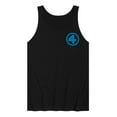 thumbnail image 1 of Fantastic Four - Fantastic Four Blue - Men's Sleeveless Graphic Tank, 1 of 4