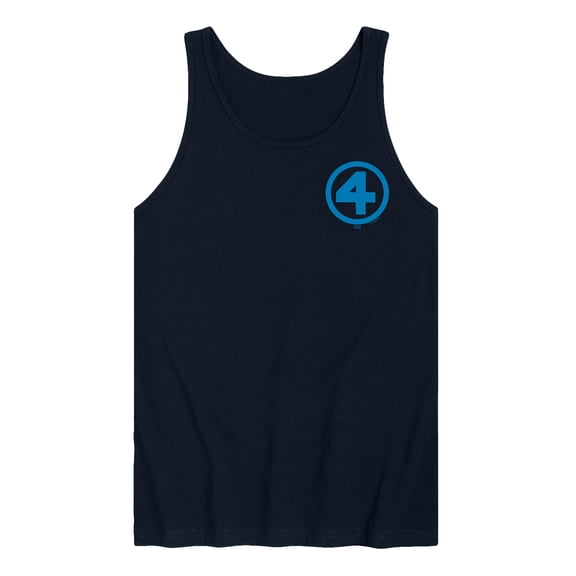 Fantastic Four - Fantastic Four Blue - Men's Sleeveless Graphic Tank