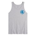thumbnail image 1 of Fantastic Four - Fantastic Four Blue - Men's Sleeveless Graphic Tank, 1 of 3