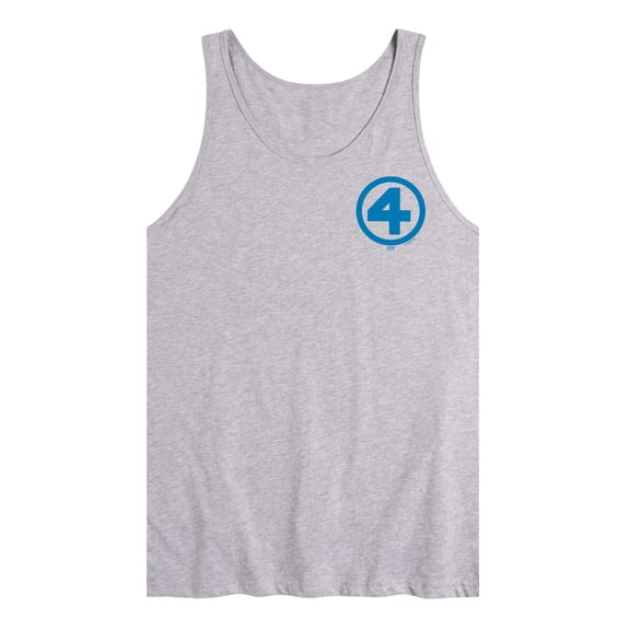 Fantastic Four - Fantastic Four Blue - Men's Sleeveless Graphic Tank