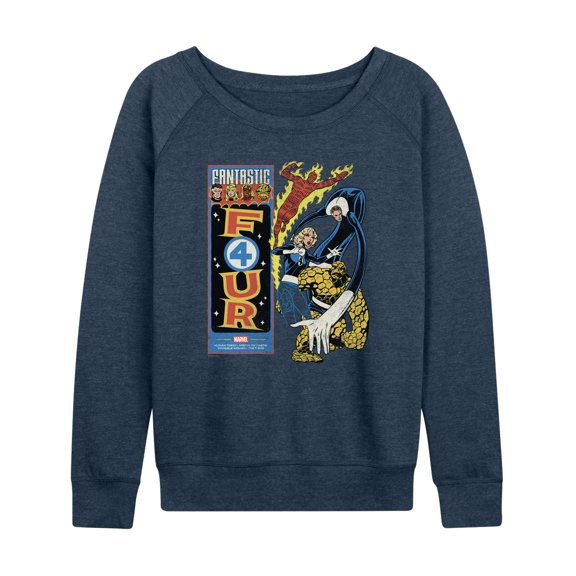 Fantastic Four - Fantastic Obi Strip - Women's French Terry Long Sleeve Pullover