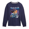 thumbnail image 1 of Fantastic Four - Fantatic Four Bootleg Group - Youth Boys Long Sleeve Graphic T-Shirt, 1 of 4