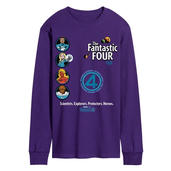 Fantastic Four - Faux Hit - Men's Long Sleeve Graphic T-Shirt
