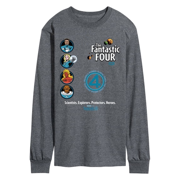 Fantastic Four - Faux Hit - Men's Long Sleeve Graphic T-Shirt