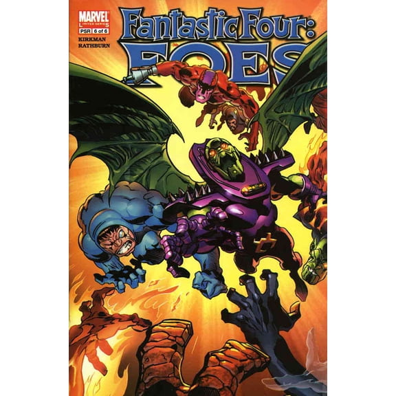 Fantastic Four: Foes #6 VF ; Marvel Comic Book
