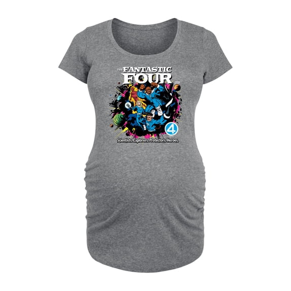 Fantastic Four - Galactus Cover - Women's Maternity Scoop Neck Graphic T-Shirt