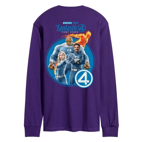 Fantastic Four - Group First Steps - Men's Long Sleeve Graphic T-Shirt