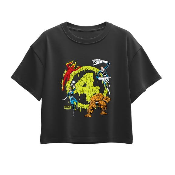 Fantastic Four - Halloween - Youth Girls Boxy T-Shirt