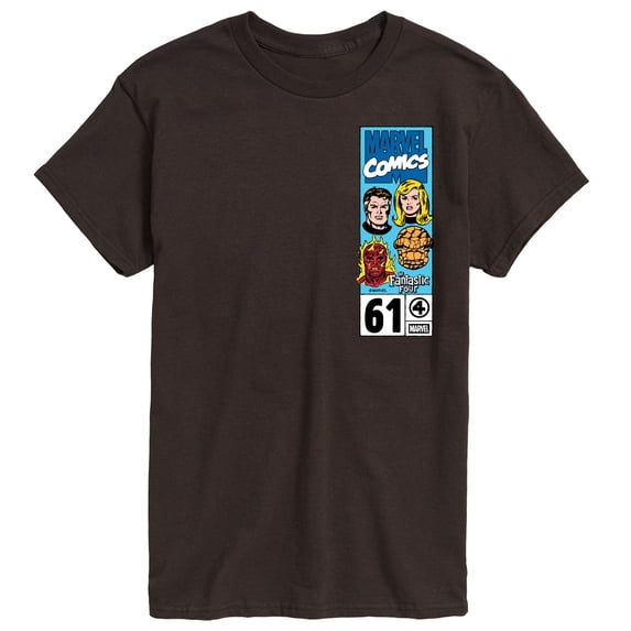 Fantastic Four - Fantastic Four Heads Box - Men's Short Sleeve Graphic T-Shirt