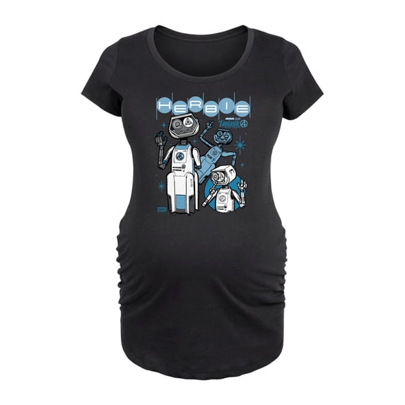Fantastic Four - Herbie - Women's Maternity Scoop Neck Graphic T-Shirt