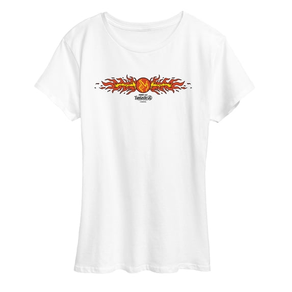 Fantastic Four - Horizontal Torch - Women's Short Sleeve Graphic T-Shirt