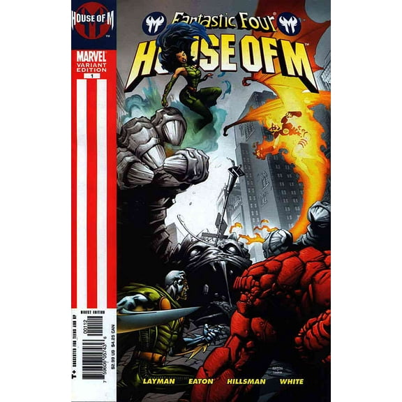 Fantastic Four: House of M #1A VF ; Marvel Comic Book