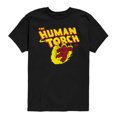 thumbnail image 1 of Fantastic Four - Human Torch Logo - Youth Boys Short Sleeve Graphic T-Shirt, 1 of 4