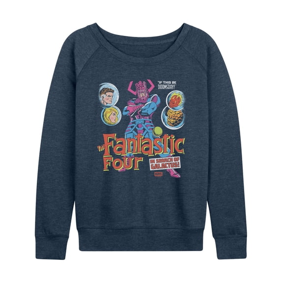 Fantastic Four - In Search Of Galactus - Women's French Terry Long Sleeve Pullover