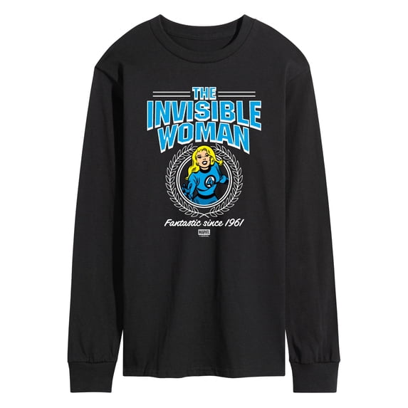 Fantastic Four - Invisible Woman Collegiate - Men's Long Sleeve Graphic T-Shirt