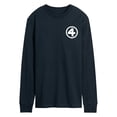 thumbnail image 1 of Fantastic Four - Logo White - Men's Long Sleeve Graphic T-Shirt, 1 of 4