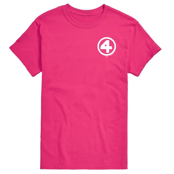 Fantastic Four Retro - Fantastic Four Logo White - Men's Short Sleeve Graphic T-Shirt