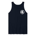thumbnail image 1 of Fantastic Four - Logo White - Men's Sleeveless Graphic Tank, 1 of 4