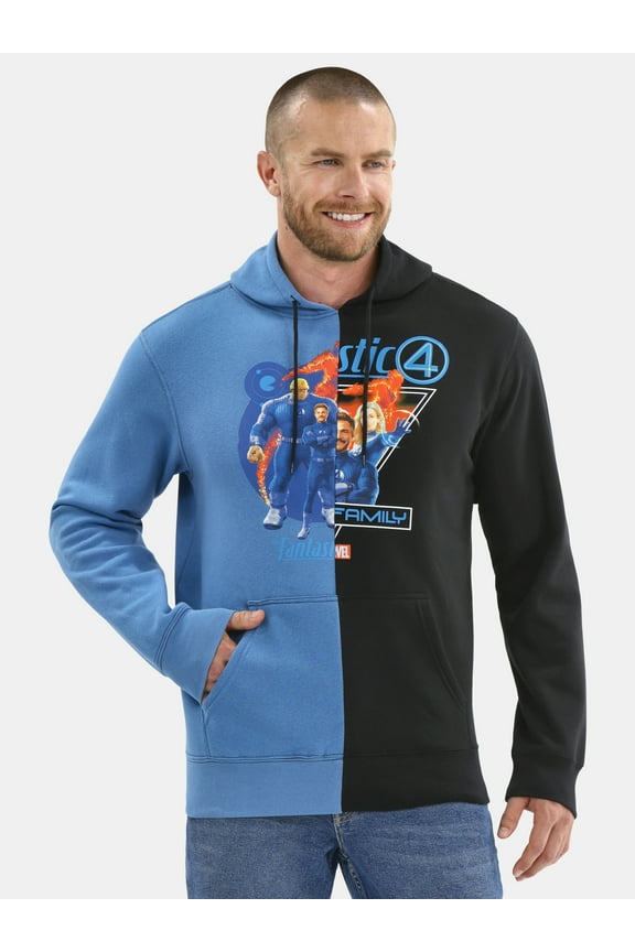 Men's & Big Men's Graphic Hoodie Sweatshirt, Sizes S-3XL