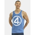 thumbnail image 1 of Fantastic Four, Men's & Big Men's Graphic Tank Top, Fantastic Four Logo, Sizes S-3XL, 1 of 5