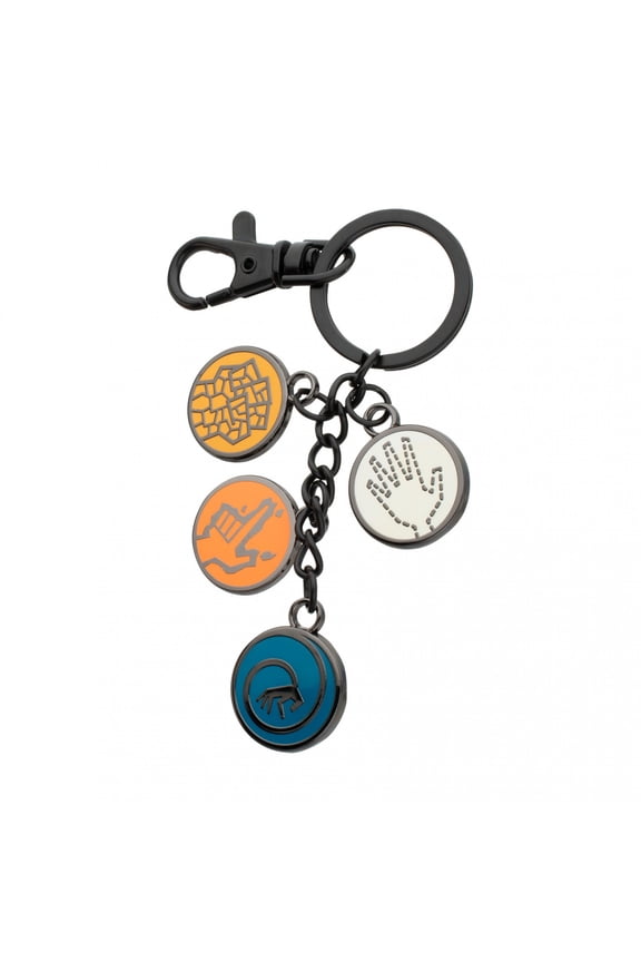 Movie Icons Enamel Keychain