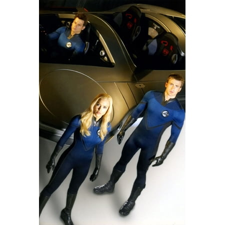Fantastic Four Movie Poster 24in x 36in Art Poster 24x36 Multi-Color Square Adults Poster Time