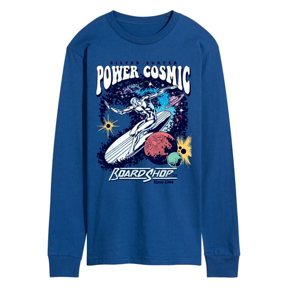 Fantastic Four - Power Cosmic Surf - Men's Long Sleeve Graphic T-Shirt