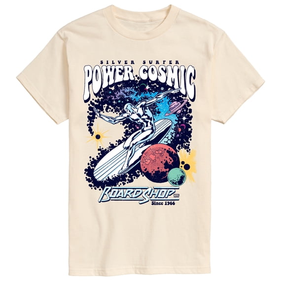 Fantastic Four - Power Cosmic Surf - Men's Short Sleeve Graphic T-Shirt