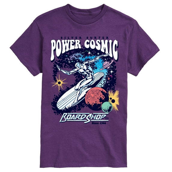 Fantastic Four - Power Cosmic Surf - Men's Short Sleeve Graphic T-Shirt