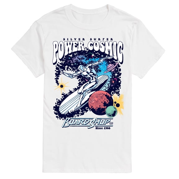 Fantastic Four - Power Cosmic Surf - Men's Short Sleeve Graphic T-Shirt