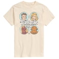 thumbnail image 1 of Fantastic Four Retro - Fantastic Four Character Grid Tonal Washed - Men's Short Sleeve Graphic T-Shirt, 1 of 4