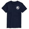 thumbnail image 1 of Fantastic Four Retro - Fantastic Four Logo White - Men's Short Sleeve Graphic T-Shirt, 1 of 4