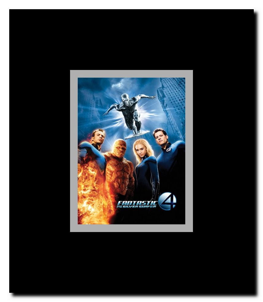 Fantastic Four: Rise of the Silver Surfer Framed Movie Poster