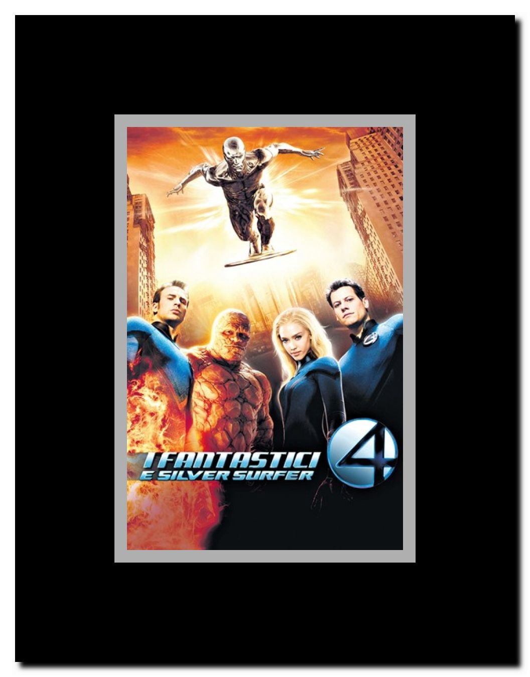 Fantastic Four: Rise of the Silver Surfer Framed Movie Poster