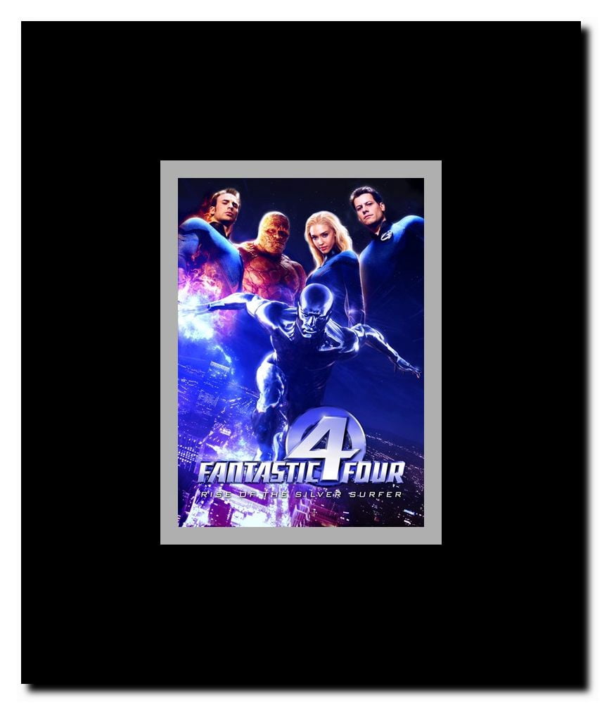 Fantastic Four: Rise of the Silver Surfer Framed Movie Poster