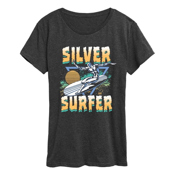 Fantastic Four - Silver Surfer 80s Women's Short Sleeve Graphic T-Shirt