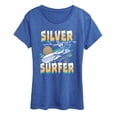 thumbnail image 1 of Fantastic Four - Silver Surfer 80s Women's Short Sleeve Graphic T-Shirt, 1 of 4