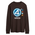 thumbnail image 1 of Fantastic Four - Space Logo - Men's Long Sleeve Graphic T-Shirt, 1 of 3