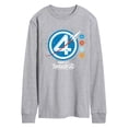 thumbnail image 1 of Fantastic Four - Space Logo - Men's Long Sleeve Graphic T-Shirt, 1 of 4