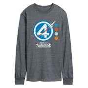 Fantastic Four - Space Logo - Men's Long Sleeve Graphic T-Shirt