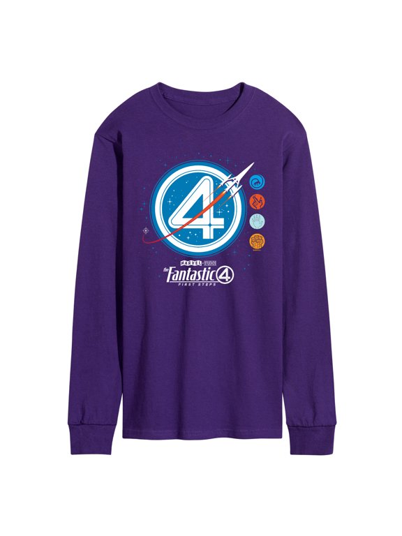 - Space Logo Men's Long Sleeve Graphic T-Shirt